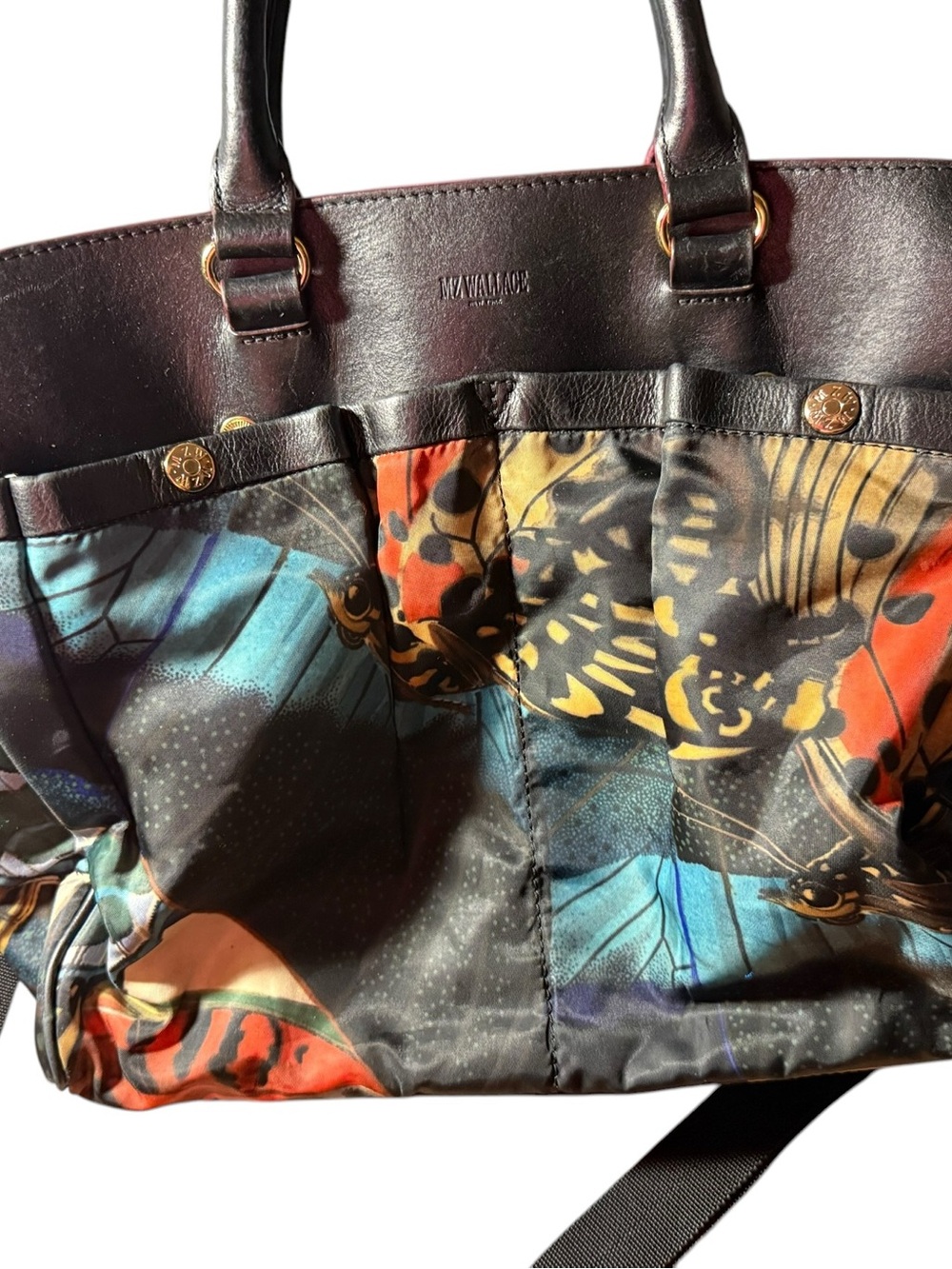 Mz wallace rare butterfly bag